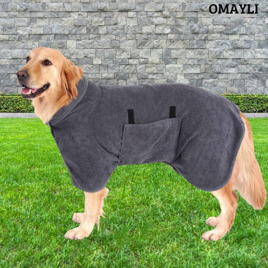 The benefits of using a pet bathrobe