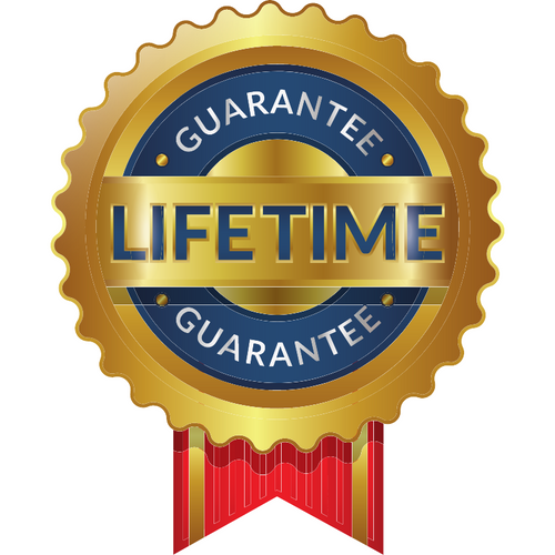 Lifetime warranty!